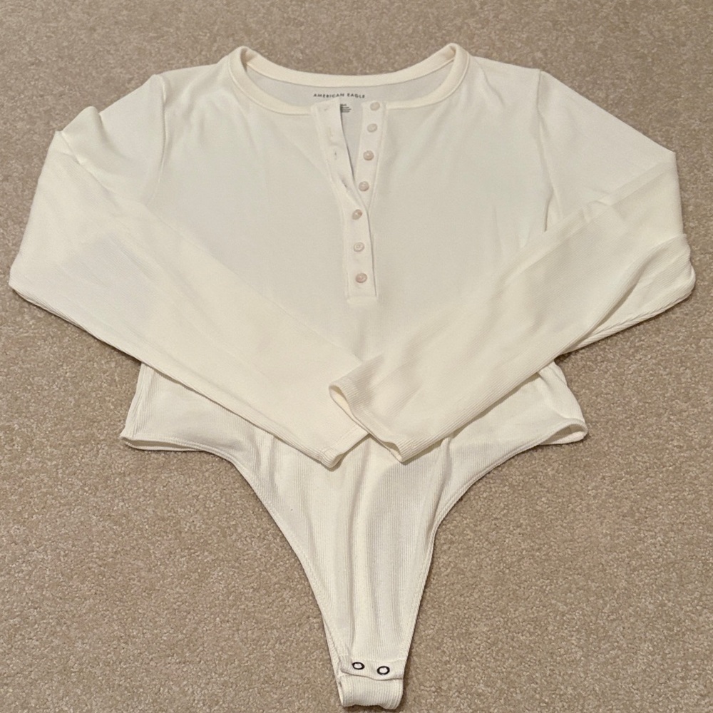 AE Long Sleeve Henley Bodysuit